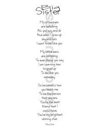 Pin By Mackenzie Lindley On Baby Stuff Big Sister Quotes Little Sister Poems Sister Poems