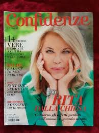 ITALIAN MAGAZINE CONFIDENZE N 33 8/20 RITA CHIESA PARIS HILTON BRIGITTE  BARDOT