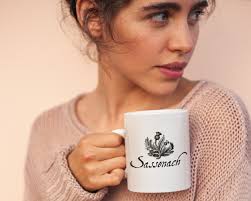 Outlander Inspired Sassenach Mug Outlander Claire Fraser Gift Outlander Mug  Jamie Fraser Gift Dragonfly Mug Celtic Gift Thistle Mug