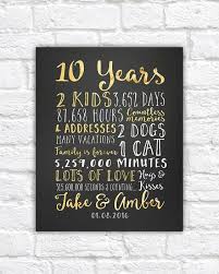 Wedding Anniversary Gifts For Him Paper Canvas 10 Year Etsy Custom Anniversary Gift Mens Anniversary Gifts 10 Year Anniversary Gift