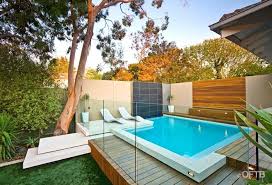 Oftb Melbourne Landscaping Pool Design Amp Construction Project Plunge Pool Water Feature Wall Pool Small Backyard Pools Small Pool Design Modern Pools