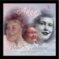 Anna Michener Obituary