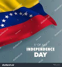 Martin tovar y tovar, 1877. Venezuela Happy Independence Day Greeting Card Banner Vector Illustration Independence Day Greetings Independence Day Greeting Cards Happy Independence Day