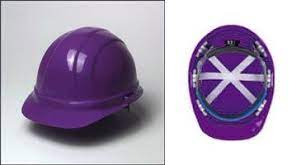 Purple Hard Hat Purple Purple Sunglasses Purple Accents