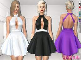 Fans of magic in the sims were treated to how the sims 4 takes on the supernatural power of the mystic arts with the return of witches, or, as they're now called spellcasters. Sims2fanbg S 259 Fluffy Mini Dress