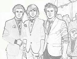 35+ super mario bros coloring pages for printing and coloring. Jonas Brothers Coloring Page