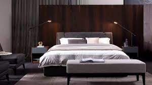 With a focus on simplicity and functional storage, this unit creates a modern and sleek bedroom. Hotel Living Room Wall Unit For Tv Latest Design Timber Wall Unit China Hotel Bedroom Set King Size Bedroom Set Made In China Com