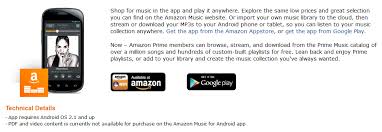 Enjoy free prime music streaming service included with your prime membership. Amazon Music For Android
