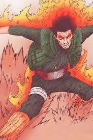 Epic Fighet Gai Anime Anime Naruto Naruto Art