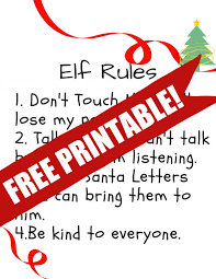 This Elf On The Shelf Rules Printable Is Perfect For Anyone Who Has Kids And Welcomes Elf On The Shelf To Come To Thei Elf Elf On The Shelf Be Kind