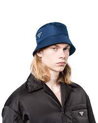 Bluette Nylon Bucket Hat Prada