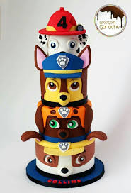 Clever Paw Patrol Cake Geburtstagskuchen Kinder Kindertorte Pfote Patrouille Geburtstag