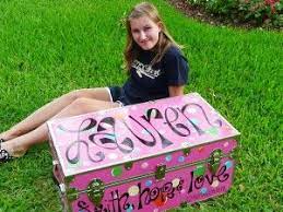 The price was great, maybe i wish we had gotten one larger, but we are not changing because it is very personalized now with travel stickers. Trunk Ideas Camp Trunks Diy Camping Trunk Makeover