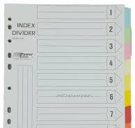 A4 INDEX DIVIDER COLOR