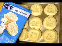 These, on the other hand, are twice as big, to give you 12 giant cookies! Pillsbury Ready To Bake Sugar Cookies Youtube
