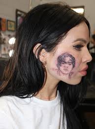 But what about niall horan. Singer Gets Huge Tattoo Of Harry Styles Face Inked On Her Cheek