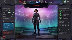 5 Star Rank 4 Level 55 Quake Duels Synergies Abilities Gameplay Marvel Contest Of Champions Youtube