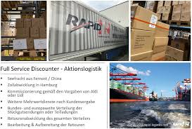 If you simply change your mind about an item purchased or it is unsuitable such as wrong size/colour/brand, you may still return the product to store for a full refund within 30 days of purchase. Aktionslogistik Rapid Logistics