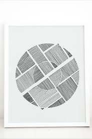 Circle No 9 Black And White Abstract Geometric Fineliner Art Etsy In 2020 Geometric Drawing Fineliner Art Geometric Art Animal