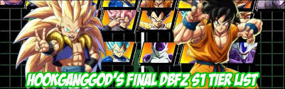 The tier list allows you to find out some of the strongest dbfz characters. Hookganggod Releases His Final Dragon Ball Fighterz Season 1 Tier List