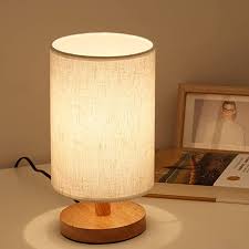 Lifeholder Table Lamp Bedside Nightstand Lamp Simple Desk Lamp Fabric Wooden Table Lamp For Bedroom Liv In 2020 Wood Table Modern Table Lamp Wood Wooden Table Lamps