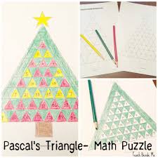 Pascal S Triangle Christmas Tree Math Winter Math Christmas Math Triangle Math