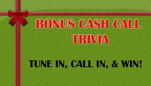 Well, what do you know? Xmas Cash Call Trivia For Monday December 9th Raccoon Valley Radio The One To Count On