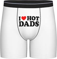 Amazon.com: ONVOWO I Love Hot Dads I Heart Hot Dads Gifts Black Mens Boxer  Briefs Underwear for Men Stretch Mens Underwear Mens Boxers : Clothing,  Shoes & Jewelry