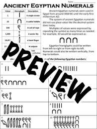 This Ancient Egyptian Numerals Worksheet Gives A Brief Description How Numerals Were Used In Ancient Egypt Ancient Egyptian N Egypt Quote Egyptian Informative