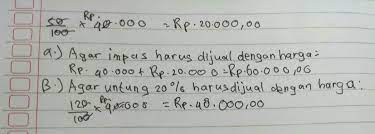 Volume yang lebih kecil dengan harga yang lebih baik daripada membeli satu unit. Seorang Penjual Membeli Celana Dari Grosir Dengan Harga Rp 40 000 Celana Tersebut Rencananya Akan Brainly Co Id