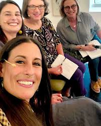 Fabulous women writers, editors, enablers: Kat Vella & Lauren Forner,  Founders & Editors, Mona Magazine, and Catherine Armitage