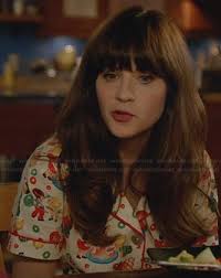 Pink Jess New Girl Pyjamas Jess Lea Pink Gingerbread Short Pajama Set