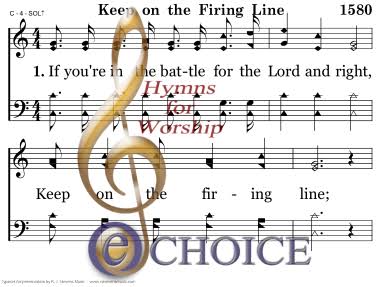 KEEP ON THE FIRING LINE