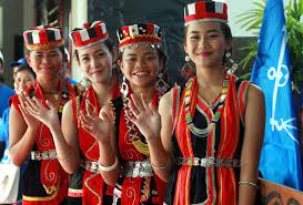 Tarian tradisional kaum bidayuh salako: Lenggok Bidayuh Iringi Rentak Kempen Prn Sarawak Semasa Mstar