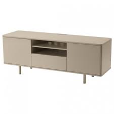 طاولة تلفاز بيج شديد اللمعان بيج