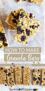 A Healthy No Bake Vegan Granola Bar Recipe Try This Granola Bar Recipe As A Base Granola Recipe Bars Vegan Granola Bar Recipe Homemade Granola Bars Healthy