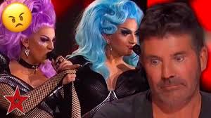 Drag Queens ARGUE With Simon Cowell On America's Got Talent 2019