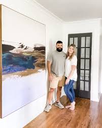 Maybe you would like to learn more about one of these? Diy Large Scale Wall Art From A Shower Curtain Bless Er House