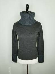 The perfect blend of comfort and style. Jigsaw Women S Wool Turtleneck Sweater Gray Size Small Gem