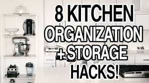 Baskets and a pegboard are a great combination when it comes to organizing your kitchen. Kitchen Storage Hacks Pantry Organization Ideas Youtube