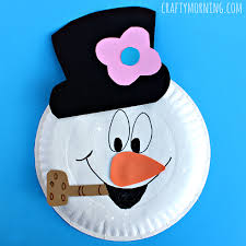 Paper Plate Frosty The Snowman Craft Crafty Morning Winter Crafts For Kids Christmas Crafts For Kids Christmas Crafts