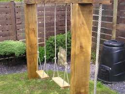 1001 Ideen Wie Sie Schaukel Selber Bauen Mit Anleitungen Schaukel Garten Hinterhof Spielplatz Und Selber Bauen Garten