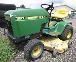 Looking for new or used john deere riding lawn mowers? Albrecht Auctions John Deere 180 48 Deck