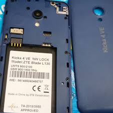Now we can provide the factory unlock code of zte blade l130 phone. Vodacom Kicka 4 Ve Zte Blade L130 Flash File Firmware Pac 100 Tested