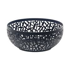 Alessi cactus fruit holder by marta sansoni. Open Work Fruit Bowl O29cm Cactus Black Alessi