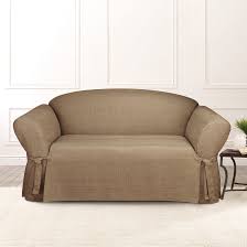 Our furniture slipcovers feature tailored arms, straight skirt. Sure Fit Mason Furniture Box Cushion Loveseat Slipcover Reviews Wayfair