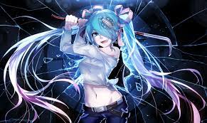 Anime Vocaloid Hatsune Miku Fondo De Pantalla Wallpaper De Anime Hatsune Miku Y Pantalla De Pc