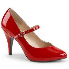 Chaussures professionnelles avec lacets , pour le flamenco ou la sévillane en cuir vernis avec. Chaussures Grandes Pointures Rouge Vernis