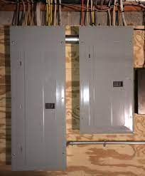 )running a 100 amp sub panel from 200 amp main panelsee all results for this questionwhat size breaker do i need for 100a breaker?what size breaker do i need for 100a breaker?your grounding conductor must be run also and it is sized to the breaker also. J Moore Electric 200 Amp Main Service Entrance 100 Amp Sub Panel Image Proview