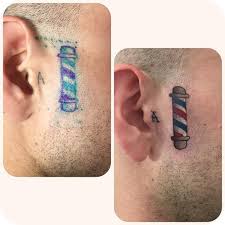 #rich lajoie #cincinnati tattoo #cincinnati #barber pole #barber tattoo #tattoo #barber #hand here's the north pole as a barber pole, from discovery of the north pole by j. à¦Ÿ à¦‡à¦Ÿ à¦° La Tatuadera Diseno Y Tatuaje Rkotat2 Tattoo Barber Pole Tatuaje Miercoles Andamostatuados En Latatuadera Http T Co M3nopkofhi